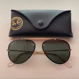 Polarized Rayban Aviators